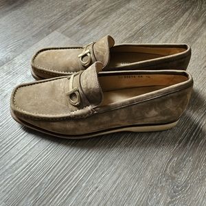 Salvatore Feragamo Men's Suede Loafers